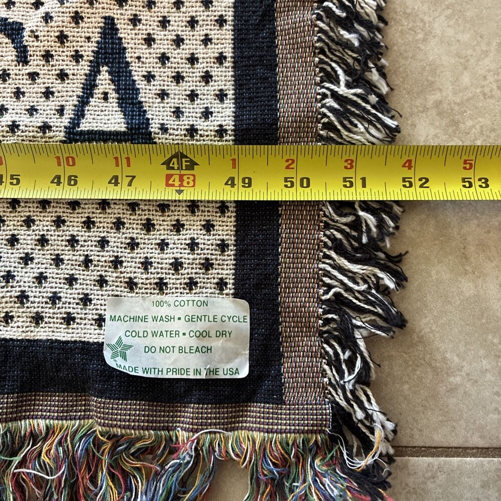 NWT Boy Scouts Of America Cotton Throw Blanket, Alamo Area Council, 100% Cotton - Picture 9 of 12